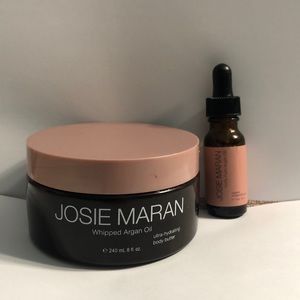 JOSIE MARAN WHIPED ARGAN OIL & PURE ARGAN OIL